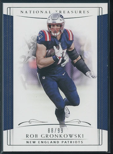 Rob Gronkowski 2018 National Treasures 88/99