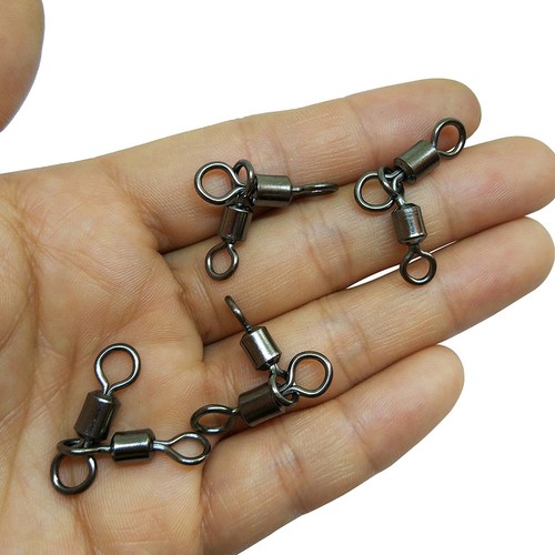 3 Way Swivel Fishing Crane T Turn Swivel Heavy Duty Freshwater Saltwater Fishing - Picture 9 of 26