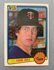 1983 Donruss Baseball Frank Viola #382 Rookie RC Minnesota Twins