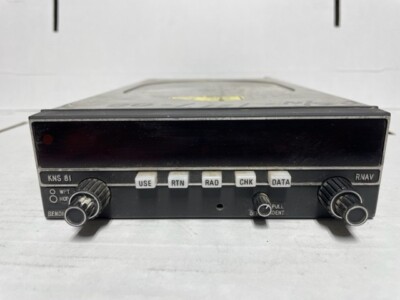 Bendix King KNS 81 RNAV/ VOR w/Tray and Connector, Untested, Used | eBay