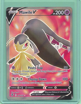 mawile v pokemon card value Mawile V - 178/195 main image 0
