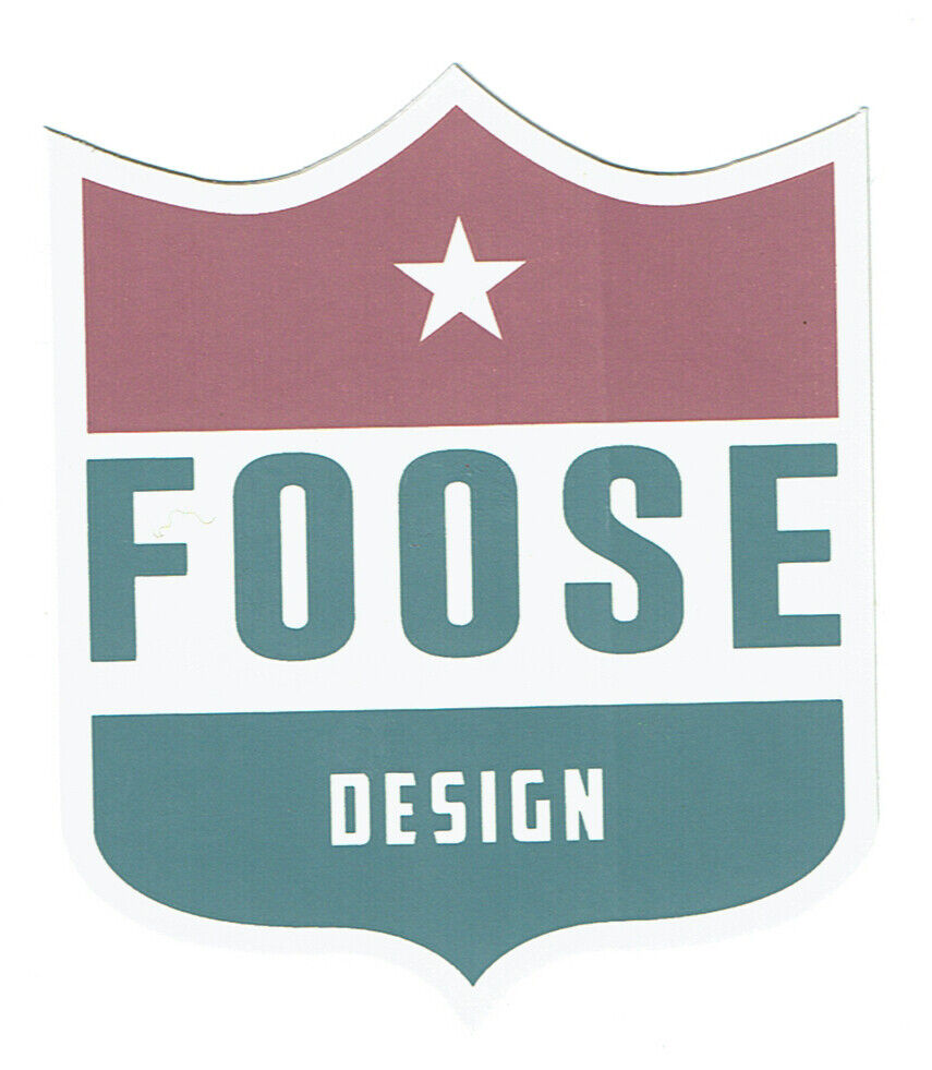 FOOSE Sticker Decal 2.5" x 3" 