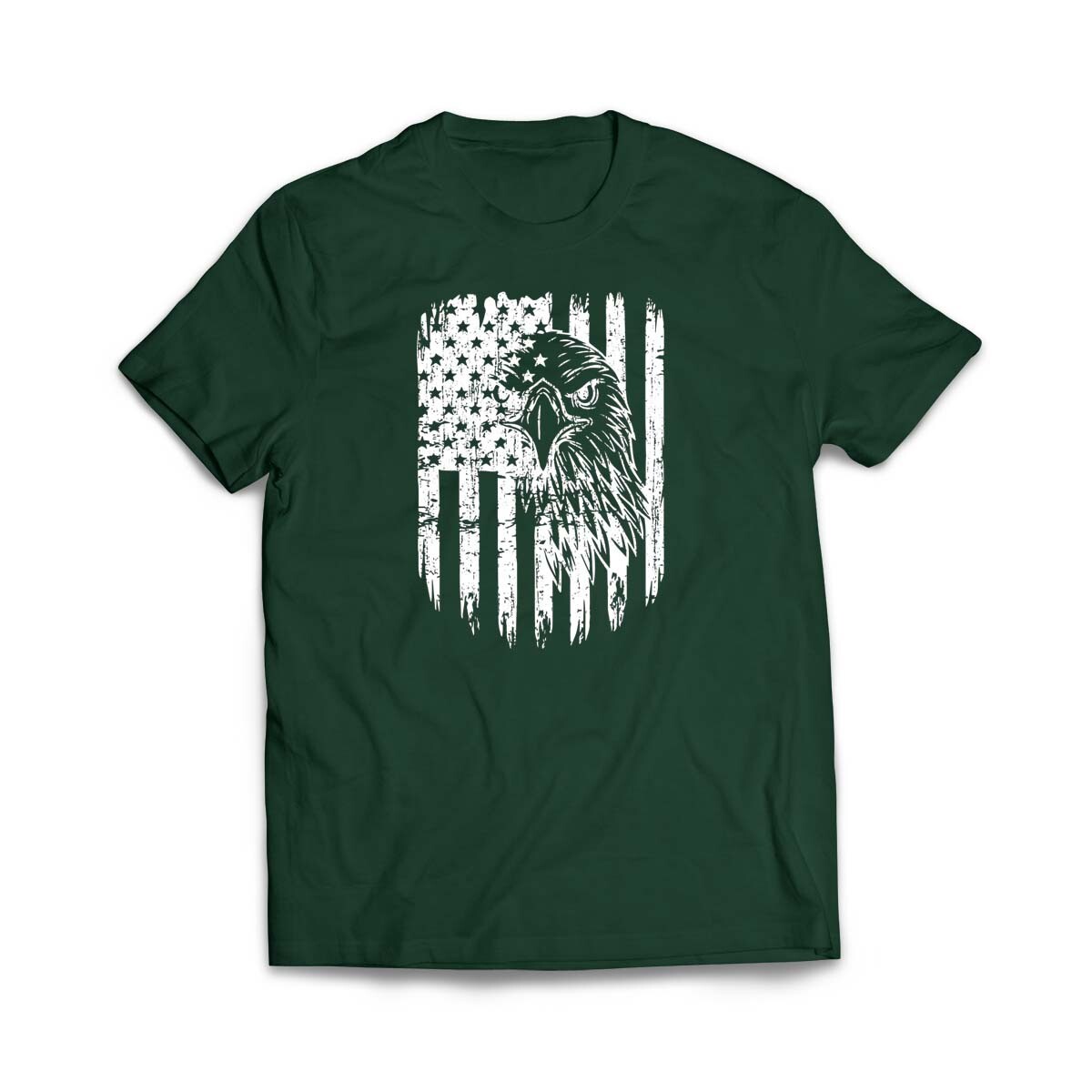 Maglietta Eagle USA Flag American Patriotic Bald Eagle America Wins Shirt