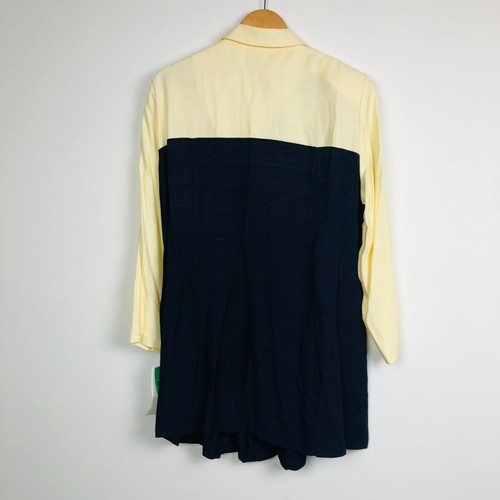 VTG Michael Black Women's Button Front Dress Long Sleeve w/ Hang Tag 22W PETITE - Picture 6 of 6