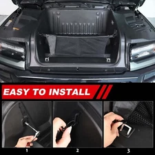 Trunk Envelope Vertical Style Bag Cargo Net For 2022-25 Hummer EV Truck & EV SUV