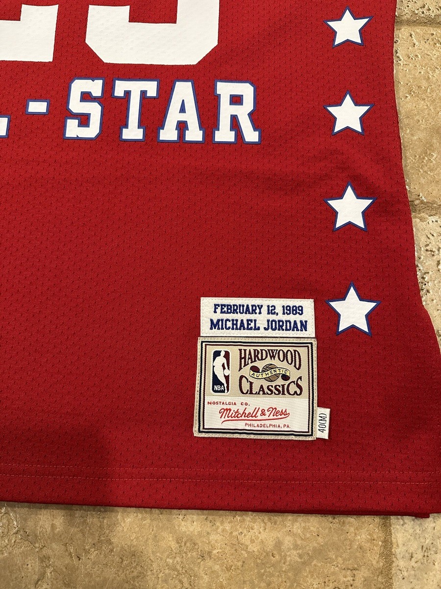 Mitchell & Ness Authentic Michael Jordan All Star '89 Jersey | eBay