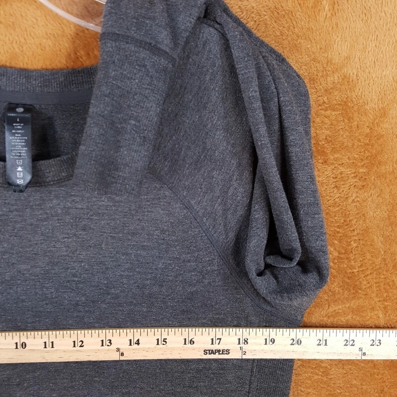 yogalicious pullover thumbholes slit side knit sweater
