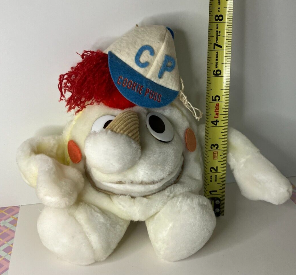 Vintage Carvel Ice Cream Cookie Puss Plush Celestial Person Hand