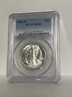 1945 D Walking Liberty Half Dollar PCGS MS66
