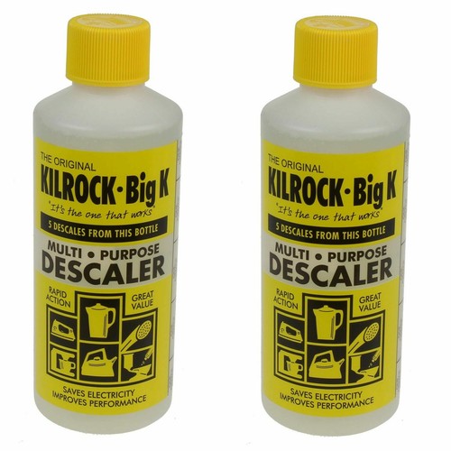 2 x Kilrock Big K MultiPurpose Concentrated Descaler 400ml Limescale
