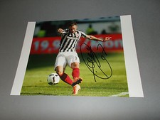 Danny Blum  Eintracht Frankfur  1. FC Nürnberg signiert Autogramm auf 20x28 Foto