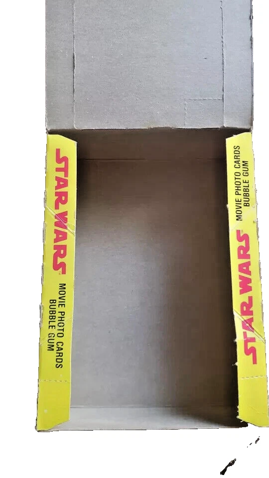 Original 1977 STAR WARS SERIES 2  "EMPTY COLLECTOR'S WAX BOX"  Ex+ GREAT SHAPE!! - Image 3 of 4