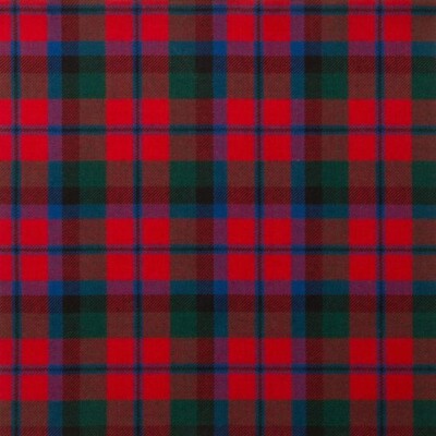 New Scottish Highland Havy MacNaughton Modern Tartan 8 Yards 16Oz Acrylic Wool