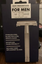 Body Prescriptions For Men Stainless Steel Blade Razor