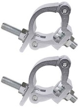 2 Chauvet CLP15 CLP-15 360 Wrap Around O Clamp Lighting Mounts Light Mounting