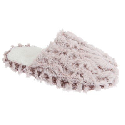 Slumberzzz Womens//Ladies Pastel Rainbow Slippers SL637