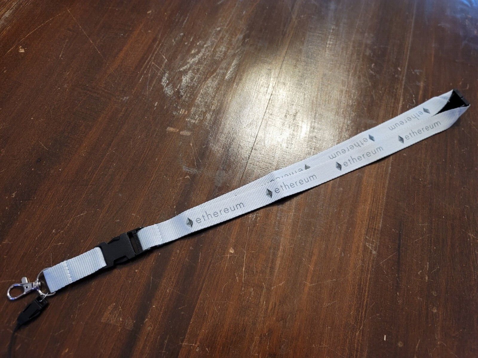 Bitcoin (BTC), Litecoin (LTC), or Ethereum (ETH) Cryptocurrency Lanyard Keychain