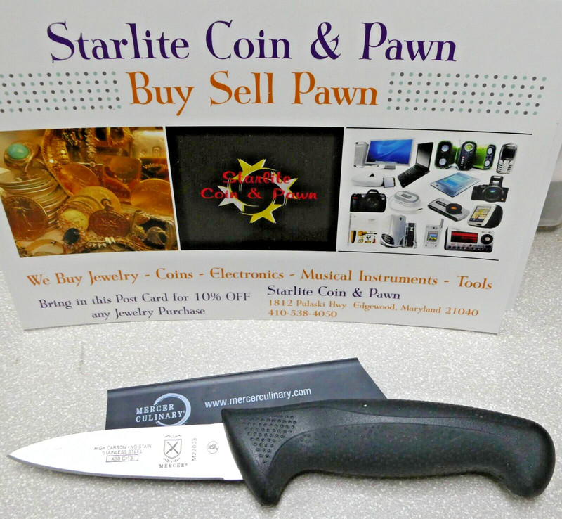 Mercer Culinary M22003 Millennia 3.5" Paring Knife