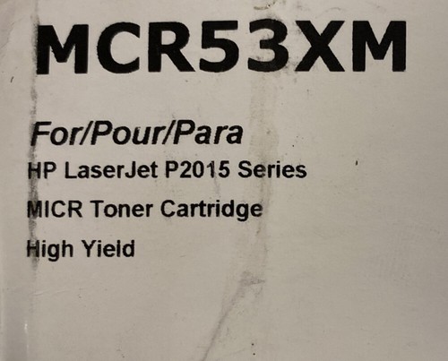 MICR Print Solutions Compatible with Q7553XM High-Yield MICR Toner 7 000 - 第 3/3 張圖片