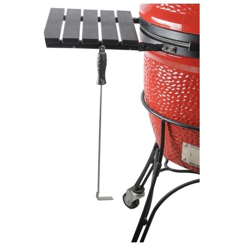 Strumento cenere barbecue 18 pollici per affumicatore a carbone Kamado Joe grande uovo verde brucia legna... - Foto 7 di 7