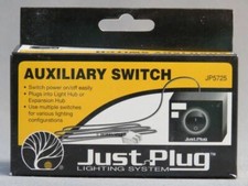 WOODLAND SCENICS JP5725 AUXILIARY SWITCH JUST PLUG LIGHTING SYSTEM WDS5725 NEW