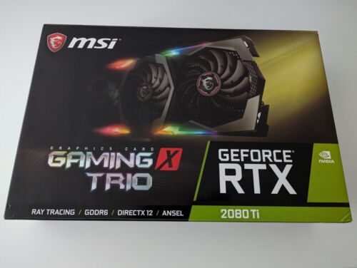 MSI GeForce RTX  2080 TI 11GB gaming X trio - Photo 1/10