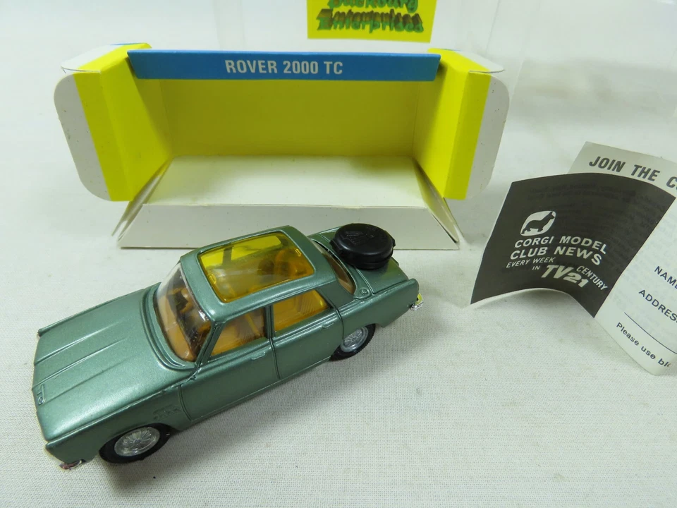 Corgi Toys 275 Rover 2000 TC in OVP 177593 - Bild 2 von 4