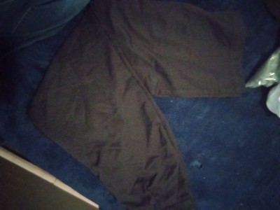 H &M Divide Women's Black Elastic Waist Slacks Dress Pants  Size XS 9030ARE 
