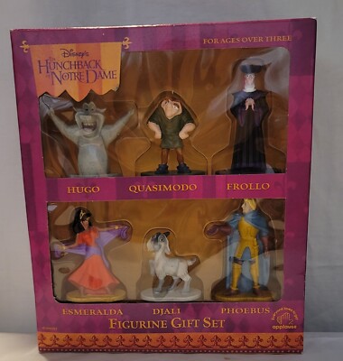 NIP THE HUNCHBACK OF NOTRE DAME FIGURINE GIFT SET Walt Disney APPLAUSE 42311