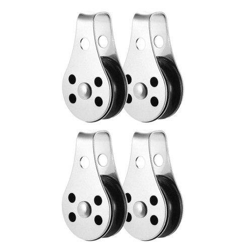 4PCS Marine Sheaves Nylon Pulley 316 Stainless Steel for Kayak Canoe 750 Lbs - Picture 3 of 8