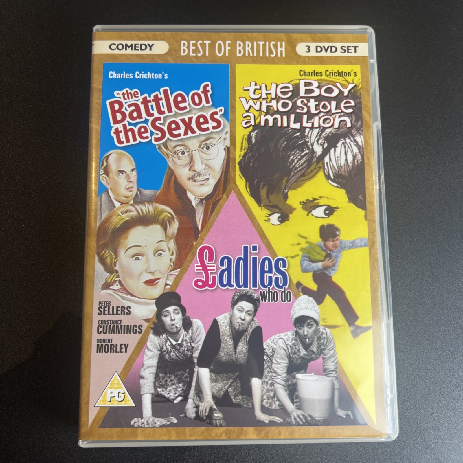 BEST OF BRITISH COMEDY - 3 DVD SET - DVD