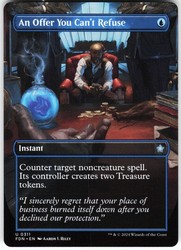 An Offer You Can't Refuse (Borderless) #311 Foundations MTG Uncommon