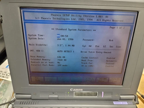 Innova book 360CD S87-25C01-02 360CD Canon Notebook Computer