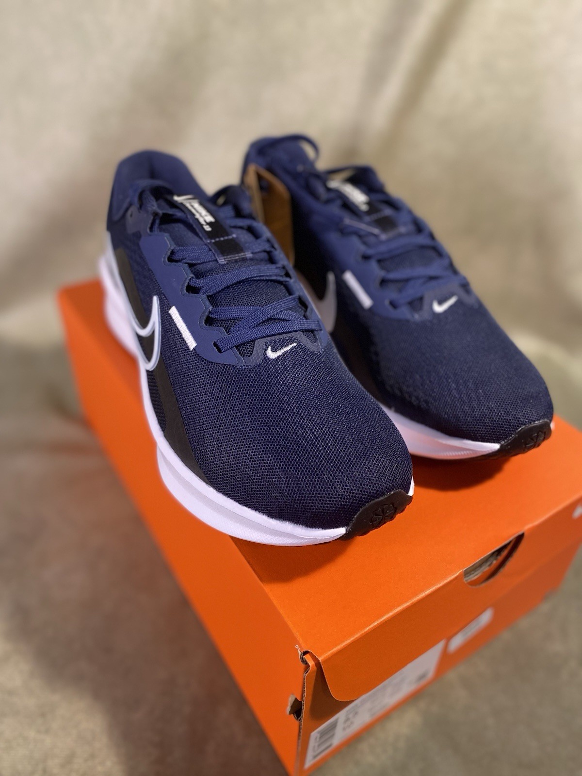 Nike Downshifter 13 Midnight Navy Running Shoes Sneakers Men's sz 8.5 New thumbnail 4