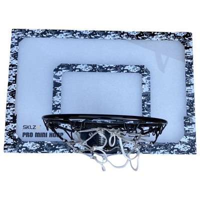 SKLZ Pro Mini Hoop Wall-Mounted Basketball Hoop Over-the-Door Camouflage Game