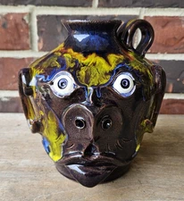 Outstanding Johnathan Corn Face Jug