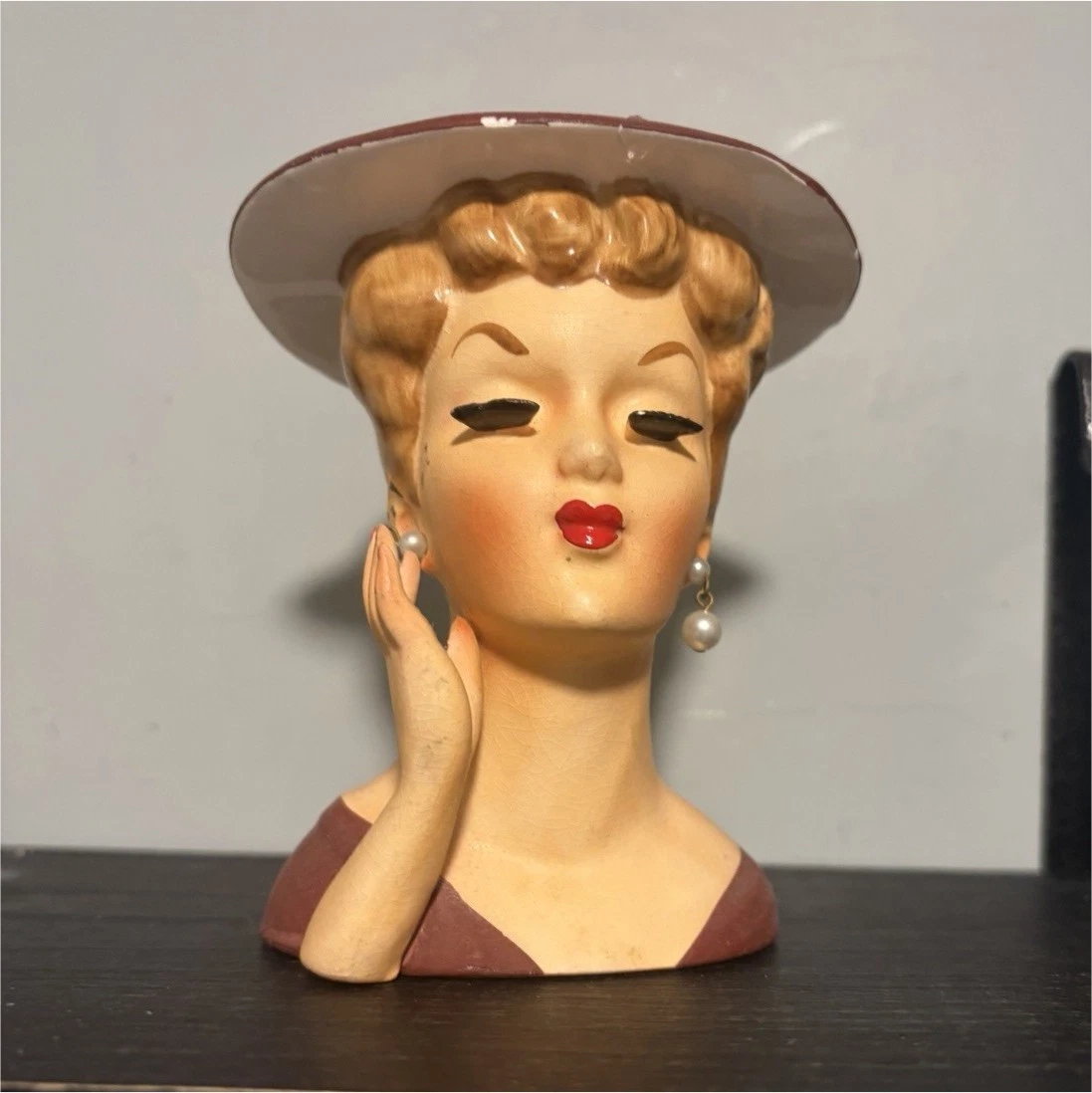 Lady Head Planter Indiana Napco Collectibles for sale | eBay