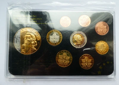 Prestigesatz Monaco, 2012, 30. Todestag Grace Kelly, Specimen Set, Original, OVP - Bild 1 von 2