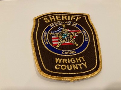 Wright County Sheriff State Minnesota MN Colorful