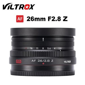 Viltrox AF 26mm F2.8 EVO Z Full Frame Auto Focus Pancake Lens for Nikon Z Mount