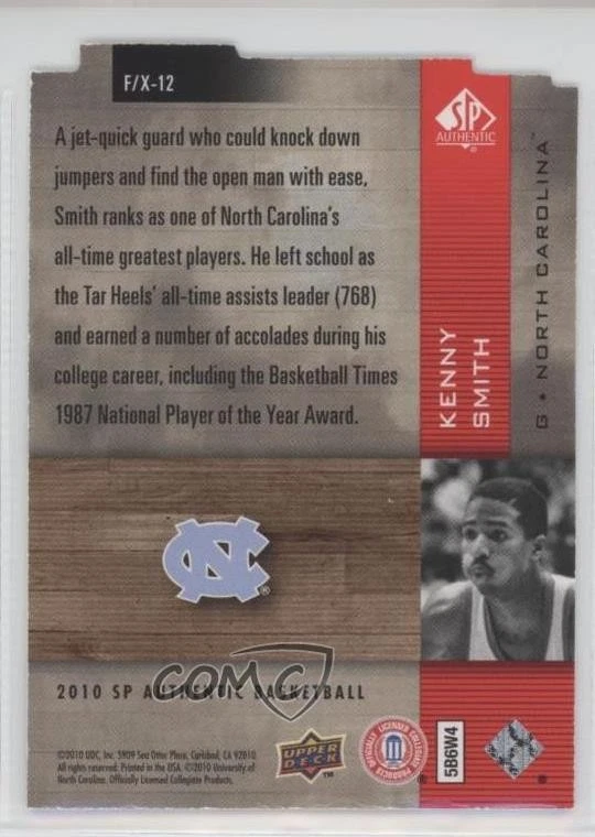 2010-11 SP Authentic Special FX Kenny Smith #F/X-12 - Image 2 of 2