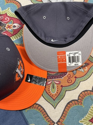 Nike Ken Griffey Jr Fitted Sz 7 1/2 Hat Grey Orange Air Max Swingman Phoeni Suns - Picture 4 of 4