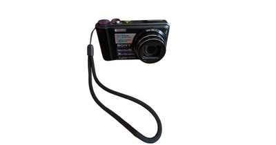 Sony Cyber-Shot DSC-H55 14.1MP 10x Optical Zoom Digital Camera Black Tested