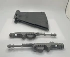 Vintage Kenner B Wing fighter Top and Bottom Wings & Cannon set REPRO 1978 Parts