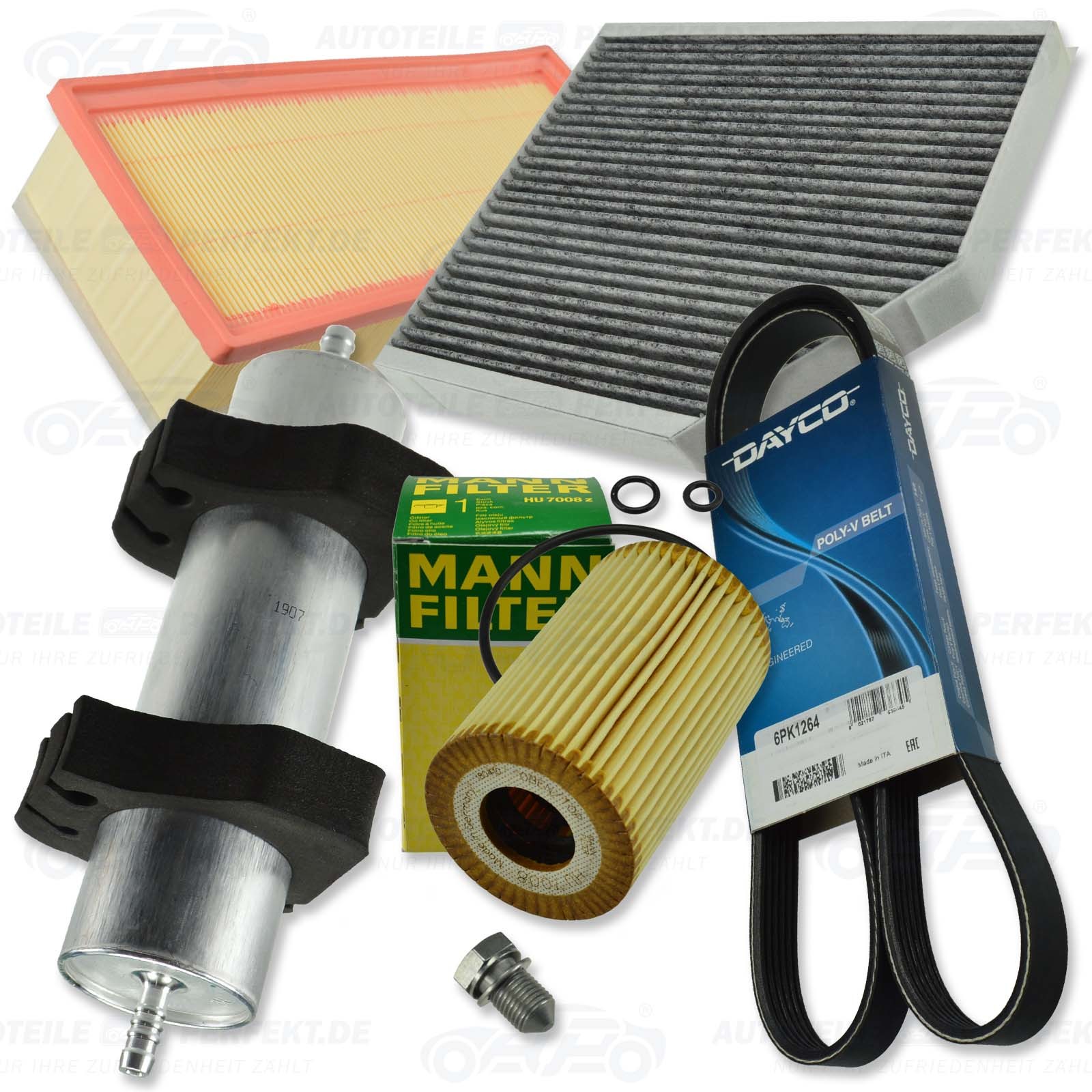 Inspektionskit Filter Satz Paket Xxl (Ak) Audi Q5 2,0Tdi Cjc* / Cgl*-image