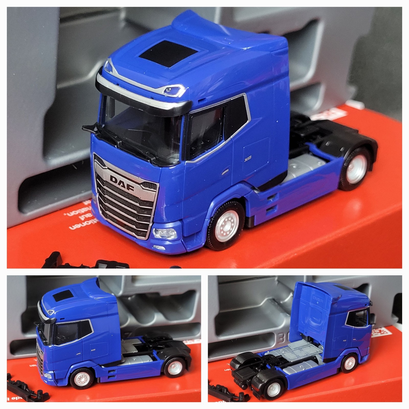 DAF XG facelift Zugmaschine 2 achs, blau herpa Art.  320887 nw.