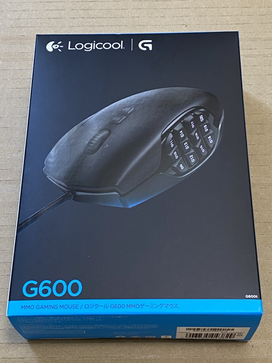 Logicool G600 MMOゲーミングマウス 新品未開封 Amazon.co.jp: LOGITECH LOGICOOL MMO ゲーミングマウス G600 並