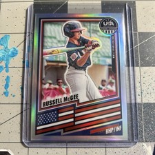 2026 Panini Stars & Stripes - Russell McGee #125 - Silver Refractor