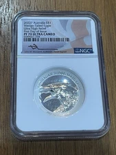 2022 Australia Wedge Tailed Eagle Ultra High Relief NGC PF70 FIRST DAY OF ISSUE