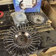 8" and 6” Derusting Weeding Wheel Twisted Metal Wire Steel Garden Tool new boxed